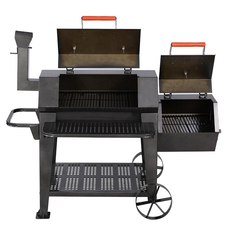 Corten Steel Fire Pit Heavy Duty griller for utendørs matlaging